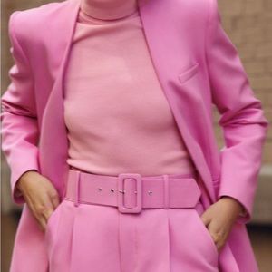 Zara Blazer and high waist Pants